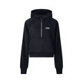Cropped Half-Zip Hoodie